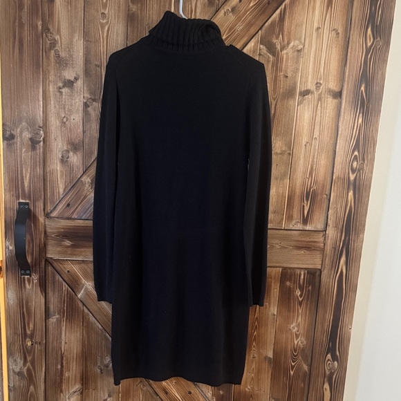 J. Crew Black Turtleneck sweater dress - Picture 4 of 8